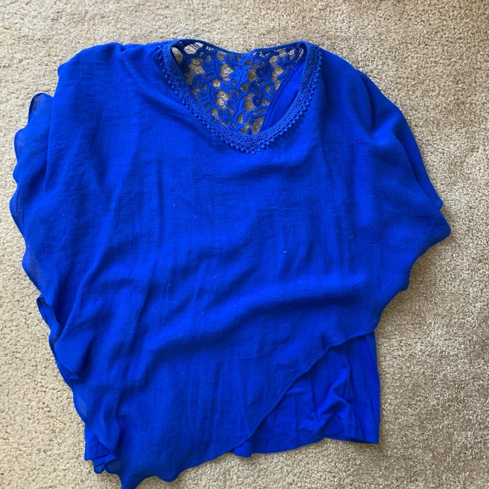 Beautiful blue top